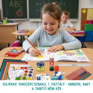 SuliPakk tanszercsomag, 1. osztály - Minden benne van, amit a tanító néni kér